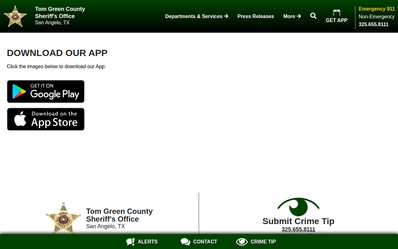 Official app source for Irion County released booking photos